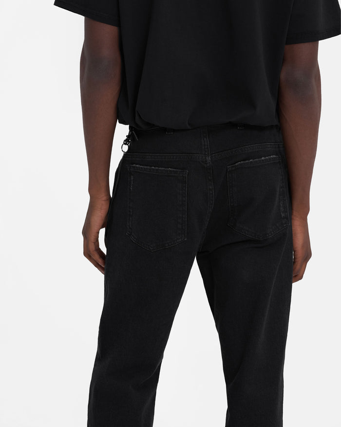 R2 Straight Leg Denim | Black Denim FW23 | Represent Clo