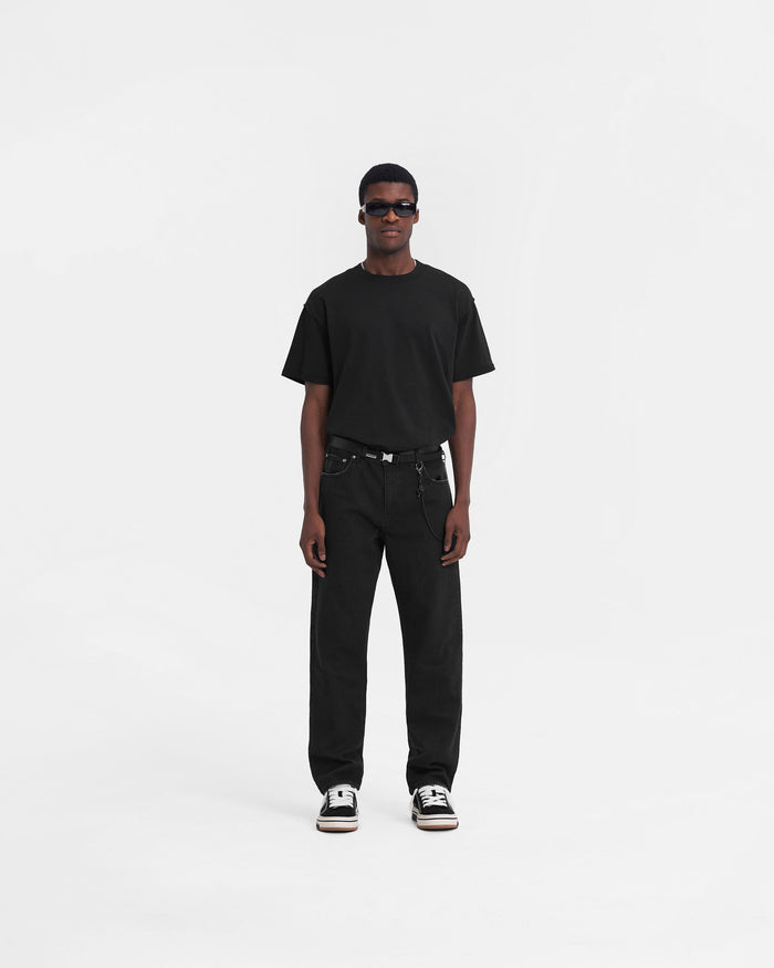 R2 Straight Leg Denim | Black Denim FW23 | Represent Clo