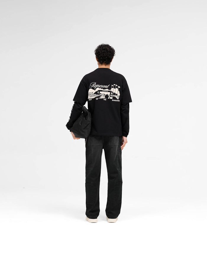Raceway T-Shirt - Jet Black