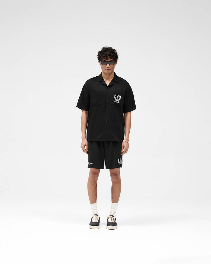 Represent Crest Short - Jet Black
