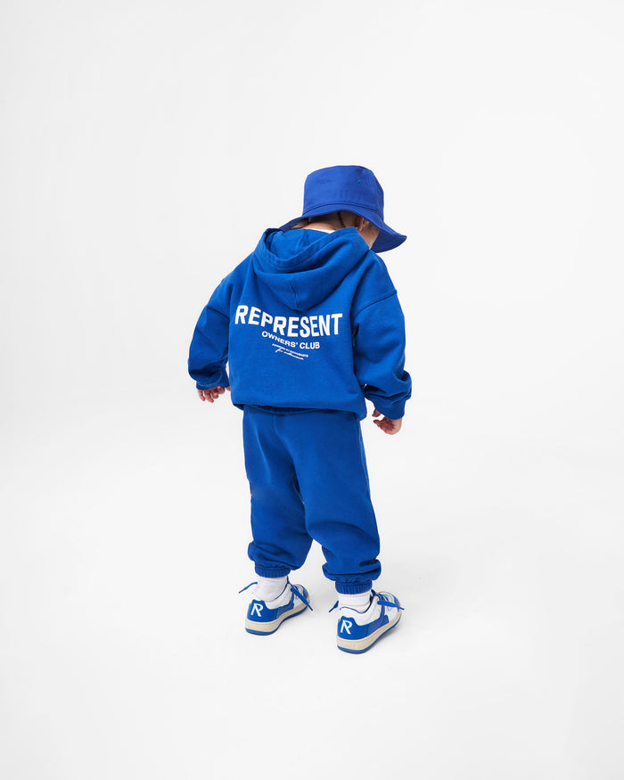 Represent Mini Owners Club Sweatpants | Cobalt Pants Owners Club | Represent Clo