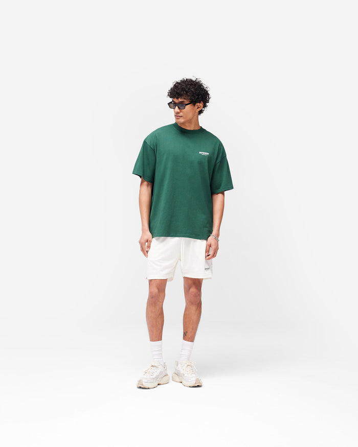 Represent Owners Club Mesh Shorts - Flat White