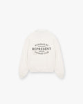 Represent Owners Club Stamp Sweater - Flat White