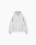 Represent Owners Club Stamp Zip Up Hoodie - Ash Grey