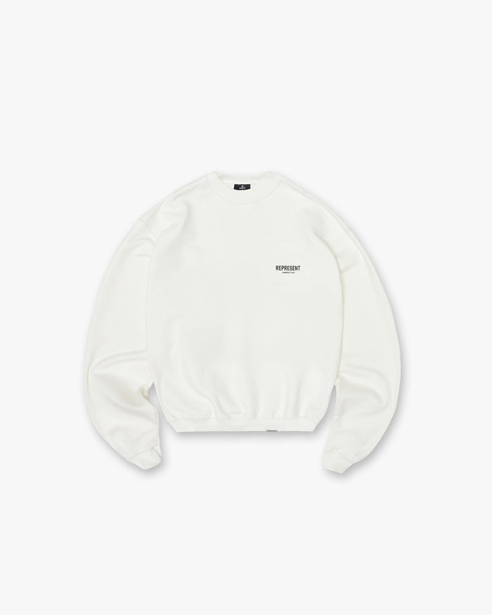 Represent Owners Club Sweater - Flat White