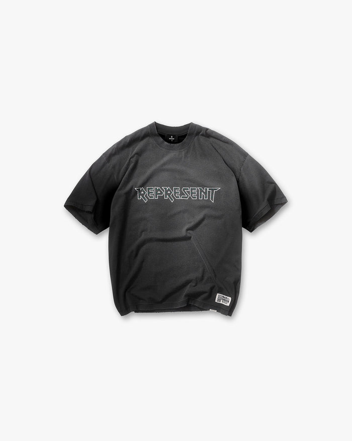 Represent X Iron Maiden Infinite Dreams T-Shirt - Aged Black