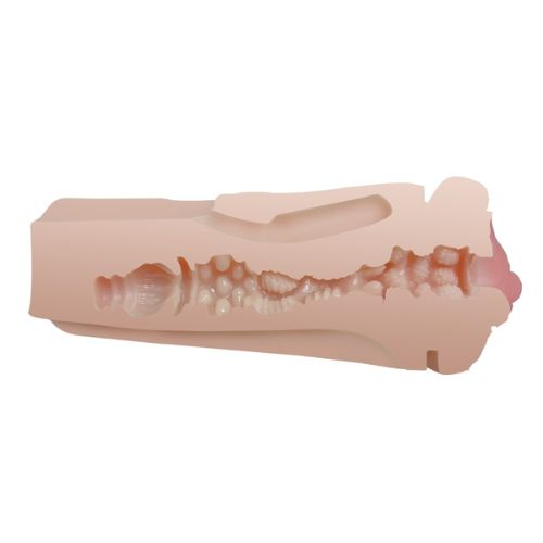 Rev-Lite Realistic Vagina Male Masturbator Light Skin Tone from Nice 'n' Naughty