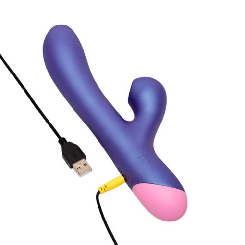 Romp Pulse Rabbit Purple from Nice 'n' Naughty