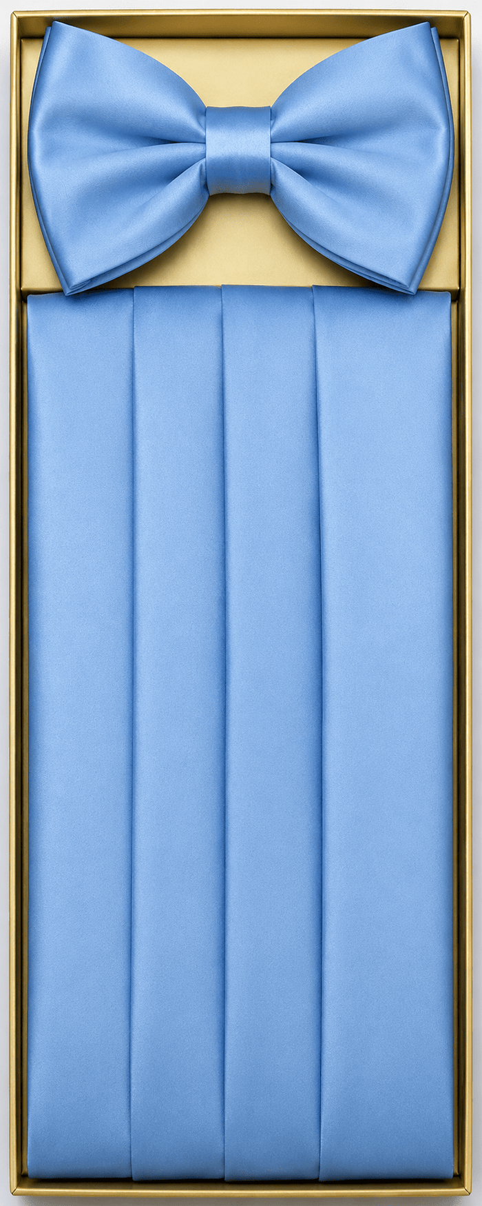 Satin Cummerbund & Bow Tie Set for Men - Upscale Men's Fashion