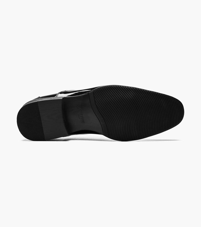 Stacy Adams Gala Patent Cap Toe Oxford Tuxedo Shoes - Black Patent - Upscale Men's Fashion