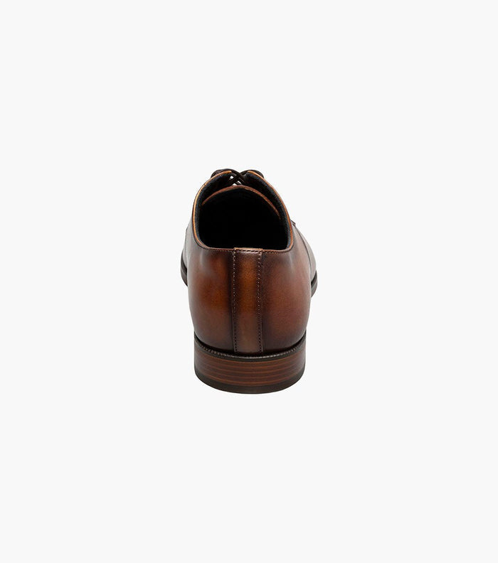 Stacy Adams William Leather Cap Toe Oxford Dress Shoes - Tan - Upscale Men's Fashion