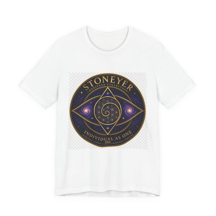 Stoneyer Cosmic Sigil T‑Shirt — "Individual As One" Mystical Astro Tee