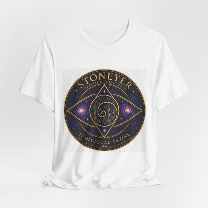 Stoneyer Cosmic Sigil T‑Shirt — "Individual As One" Mystical Astro Tee