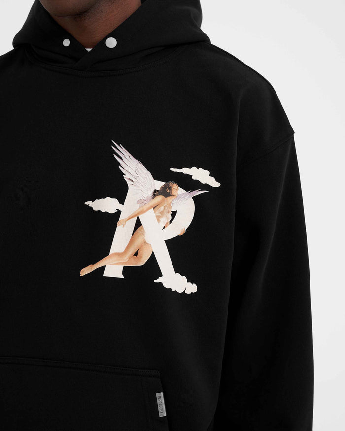 Storms In Heaven Hoodie | Black Hoodies SS23 | Represent Clo