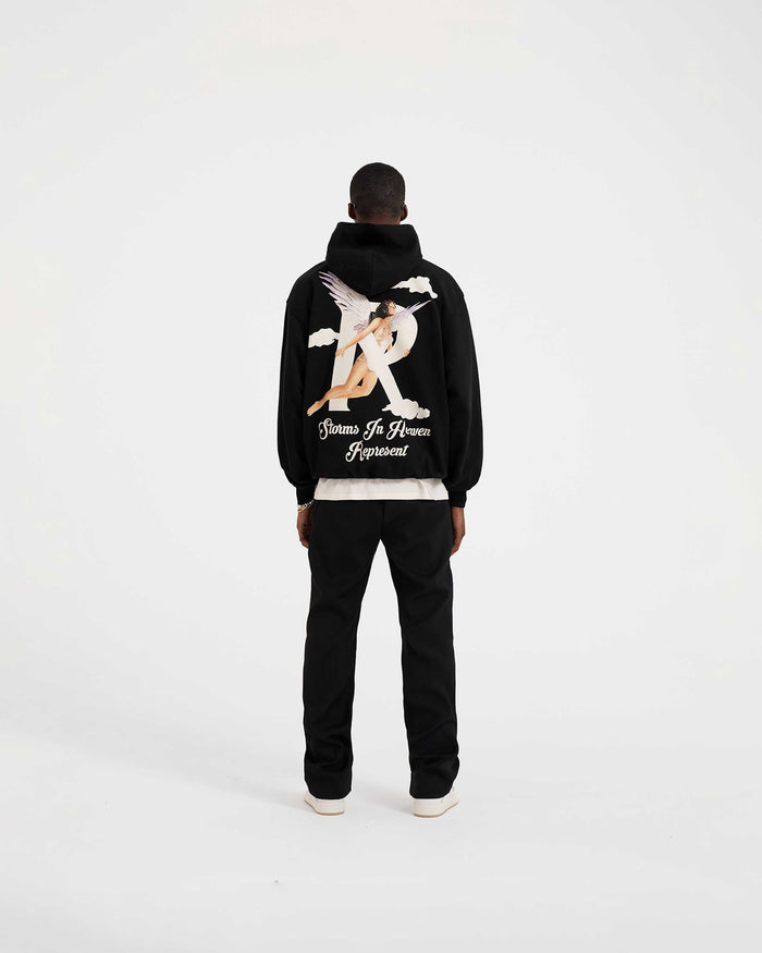 Storms In Heaven Hoodie | Black Hoodies SS23 | Represent Clo