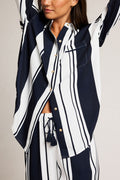 Supreme Shirt in Midnight Stripe