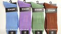 Tonal Plaid Pattern Dress Socks for Men - Upscale Men's Fashion
