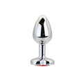 Toosh Heart Shaped Butt Plug with Red Stone from Nice 'n' Naughty