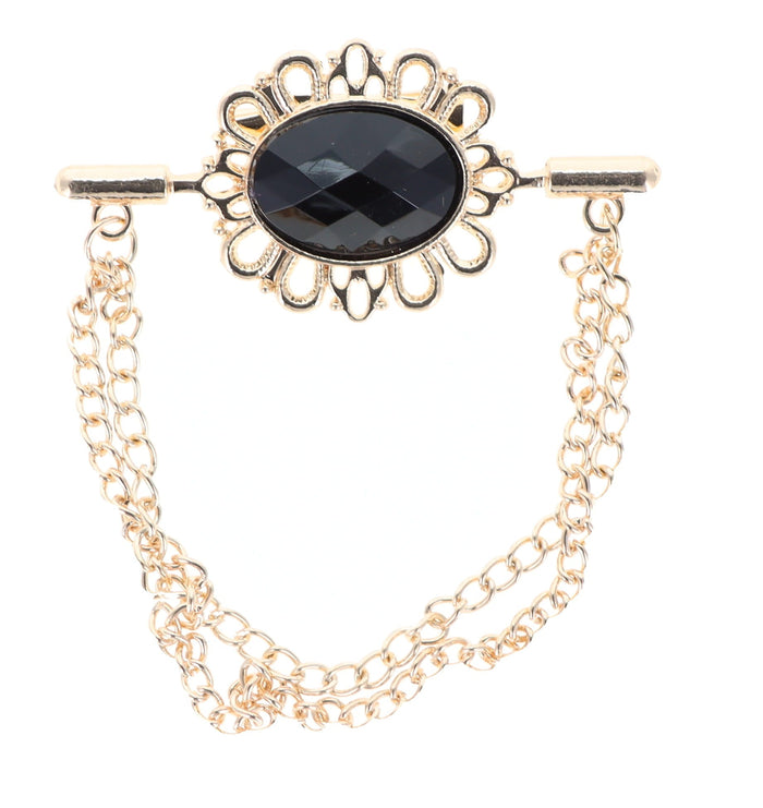 Vittorio Vico Men's Design Brooch in Gift Box - Upscale Men's Fashion
