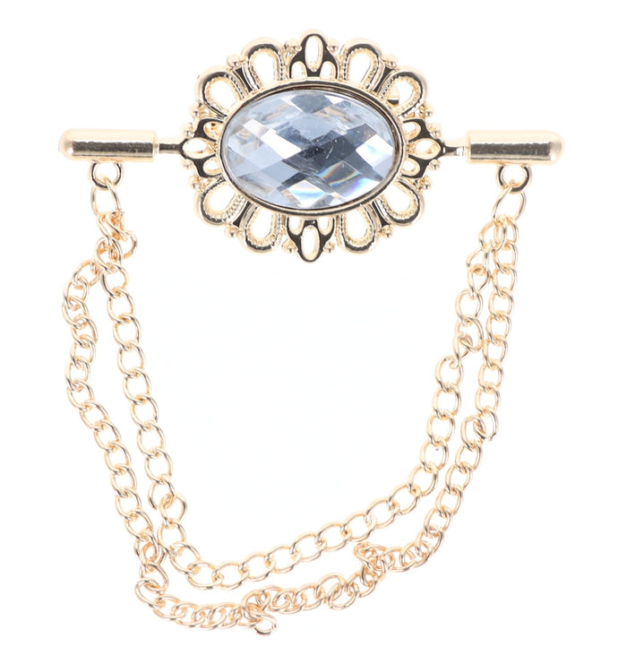 Vittorio Vico Men's Design Brooch in Gift Box - Upscale Men's Fashion