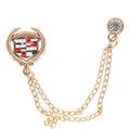 Vittorio Vico Men's Design Brooch in Gift Box - Upscale Men's Fashion