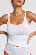 Drop-needle stitch creates a subtle, vertical stripe effect [Jackie S]