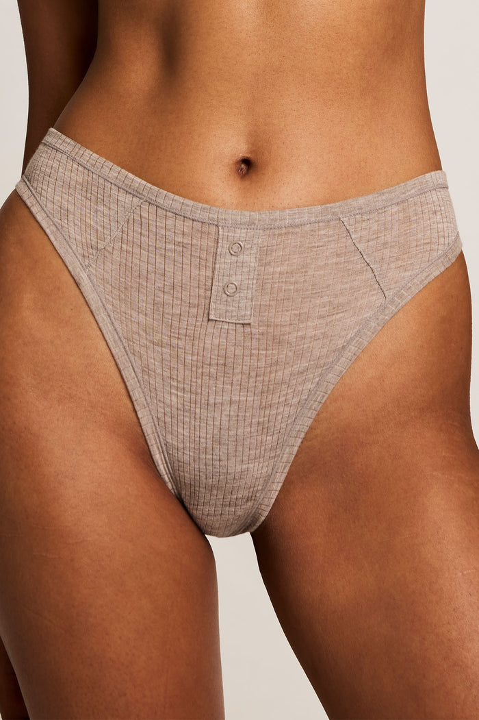 Whipped French Cut Brief in Drift (Pack)