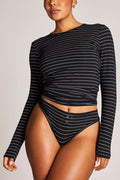 Whipped Long Sleeve in Satellite