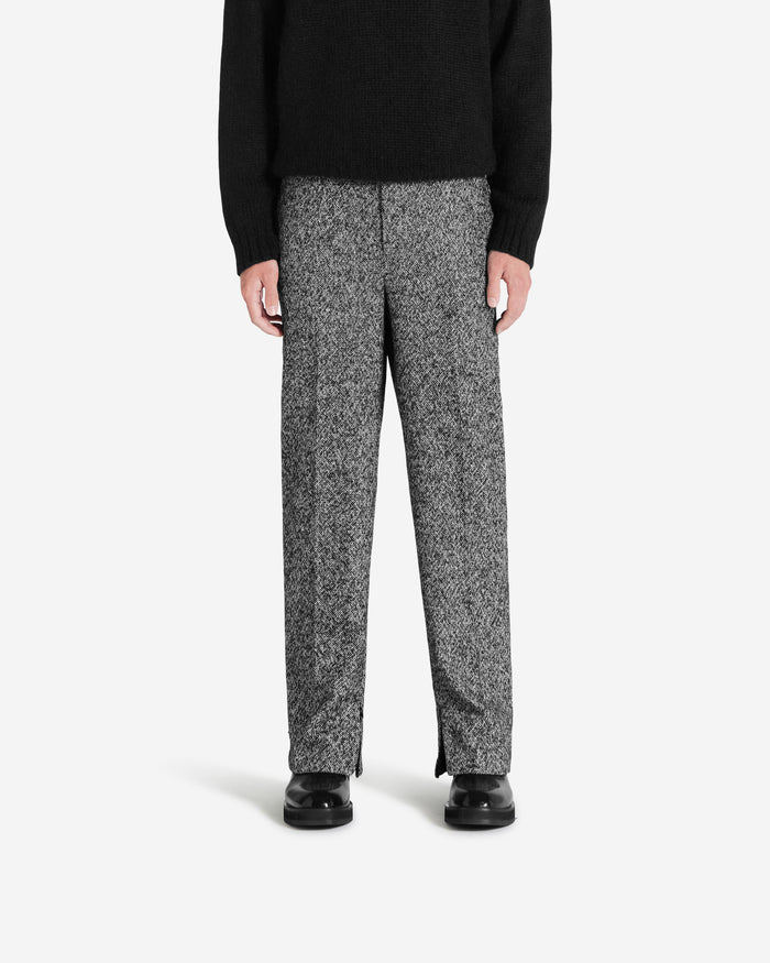 Wide Tailored Pant - Marble
