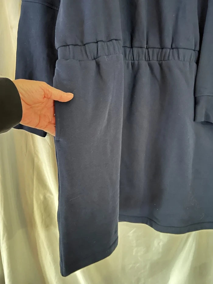 Women's Amazon Essentials Navy Fleece Dress Size 2X