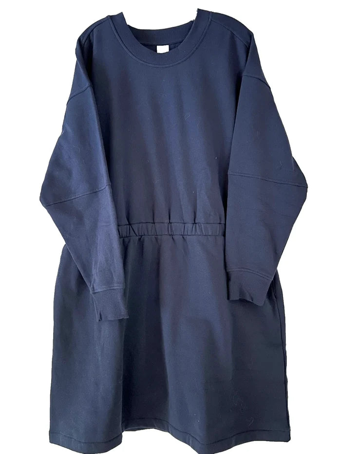 Women's Amazon Essentials Navy Fleece Dress Size 2X